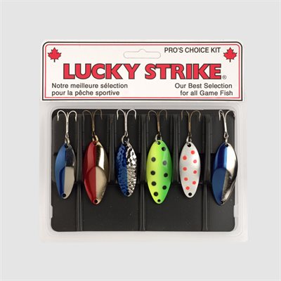 Lure Kit - Yellow Red Diamond Devil Bait (6 Pack) - Lucky Strike