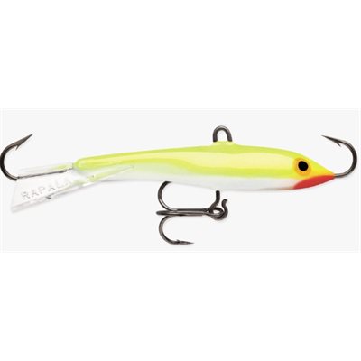 RAPALA Jigging Rap 7 - Silver Fluorescent Chartreuse