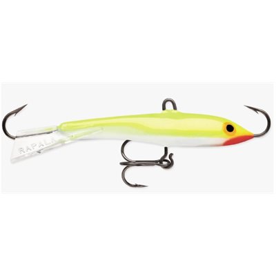 RAPALA LURES Jigging Rap 9 Silver Fluorescent Chartreuse