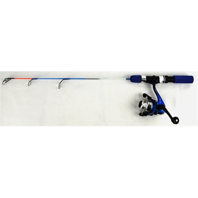 HT ENTERPRISE Ice Blue Jig Stik Combo 30 W / Ib-102 Ice Blue Reel 2b Wit