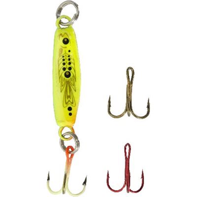 HT Jig A Whopper Lazer Rocker Minnow -1 / 4 Oz. Green Perch Gl