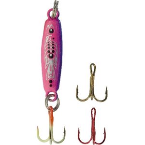 HT Jig A Whopper Lazer Rocker Minnow -1 / 4 Oz. Purple Pink Gl