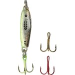 HT Jig A Whopper Lazer Rocker Minnow -1 / 4 Oz. Silver Lime 1 / 