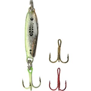 HT Jig A Whopper Lazer Rocker Minnow -1 / 4 Oz. Silver Lime 1 / 