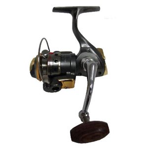 HT Masterpiece 6 Bearing Spin Reel-Smoke Grey W / Aluminum Spo