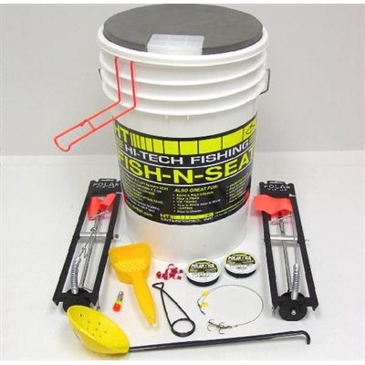 HT ENTERPRISE Polar Tip-Up Ready To Fish Bucket Kit 19 / Pc