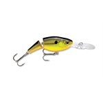 RAPALA Jointed Shad Rap 07 Chartreuse Black