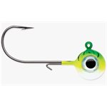 VMC Neon Moon Eye Jig 1 / 16 Green Fire UV