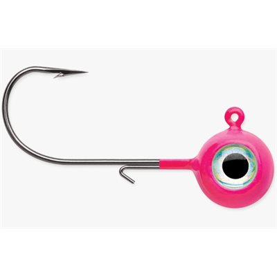 VMC Neon Moon Eye Jig 1 / 8 Glow Pink