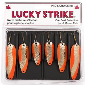 LUCKY STRIKE Ham. Gold Devit Bait Kit 6 Pack