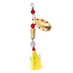 LUCKY STRIKE Weighted Spin Feather Gold