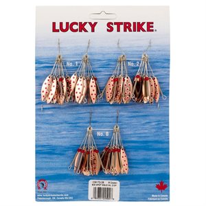 LUCKY STRIKE Assorted Red Dot W.L Spinner Display