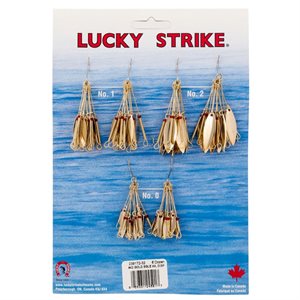 LUCKY STRIKE #42 Gold Single W.L. Spinner Display