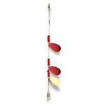 LUCKY STRIKE 8'' Baby Lake Troll Gold / Red