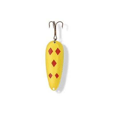 LUCKY STRIKE Devil Bait 2'' Yellow / Red Diamonds Blister