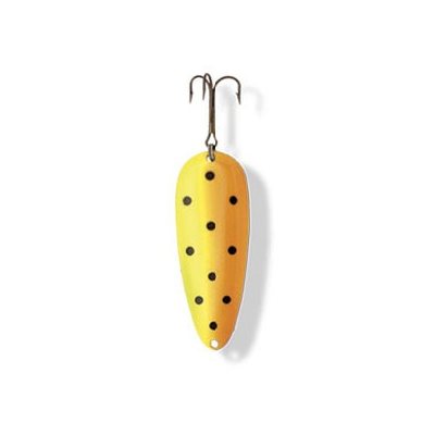 LUCKY STRIKE Devil Bait 2.5'' Chart / Orange Black Dots Blister