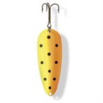 LUCKY STRIKE Devil Bait 2.5'' Chart / Orange Black Dots Blister