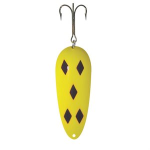 LUCKY STRIKE Devil Bait 3'' Yellow / Black Dots Blister