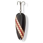 LUCKY STRIKE Devil Bait 3.5'' Black / Red Tape Blister