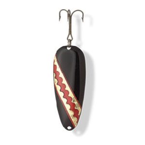 LUCKY STRIKE Devil Bait 3.5'' Black / Red Tape Blister