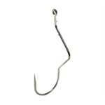 MUSTAD Super Death1X Strong Soft Plastics, Forged - Black Ni