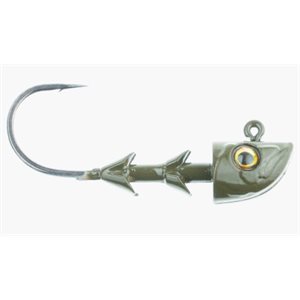 FREEDOM Swimbait Heads Green Pumpkin 1 / 8 oz