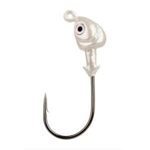 STRIKE KING Saltwater Flats Jig Head / Pearl