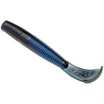 STRIKE KING Rage Ned Cut-R Worm / Black Blue Swirl