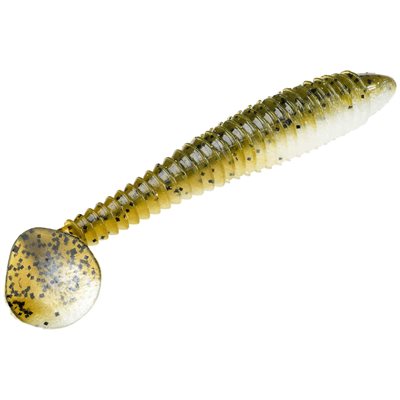 STRIKE KING Rage Swimmer 4 3 / 4'' / Green Pumpkin Pearl Belly