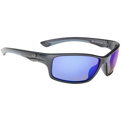 STRIKE KING Plus Hudson Matte Black / Gray Frame Revo Blue Mir