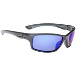 STRIKE KING Plus Hudson Matte Black / Gray Frame Revo Blue Mir