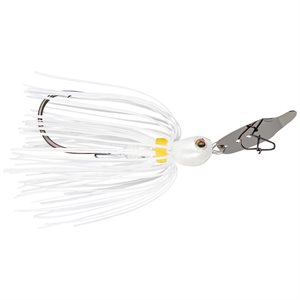 STRIKE KING Thunder Cricket Vibrating Swim Jig / White