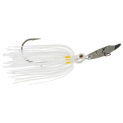 STRIKE KING Thunder Cricket Vibrating Swim Jig / White